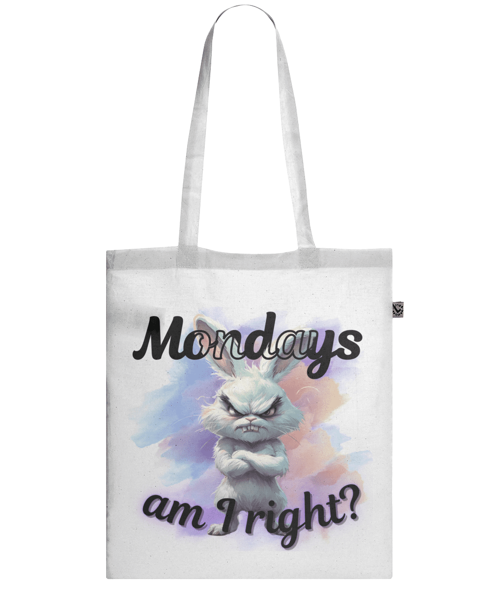 Grumpy Rabbit Tote bag - Image 2